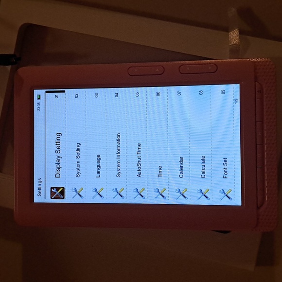 Ematic 7" Color ebook Reader-Pink - Picture 5 of 7
